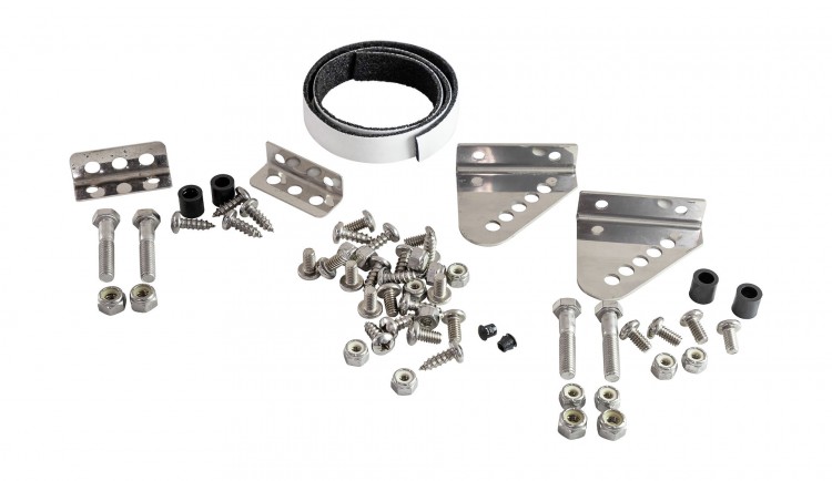 Комплект транцевых плит, размер 9"х8", Nauticus, арт. ST980-40,          Nauticus 