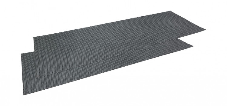 Покрытие палубное EVA, 2400х800х6мм, самоклеющееся, темно-серое, тип "F", упаковка 2 шт, арт. MR1DG8DS_SET2,          MARINE ROCKET 