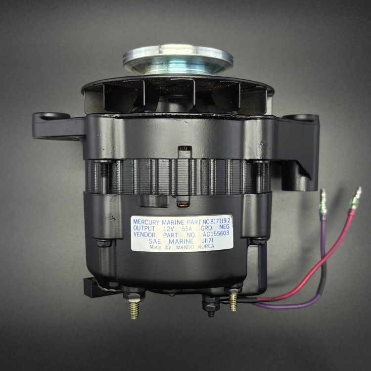 Генератор в сборе Mercrusier 3.0/4.3/5.7/7.4/8.2L (Quicksilver), арт. 817119A4,          MERCURY 