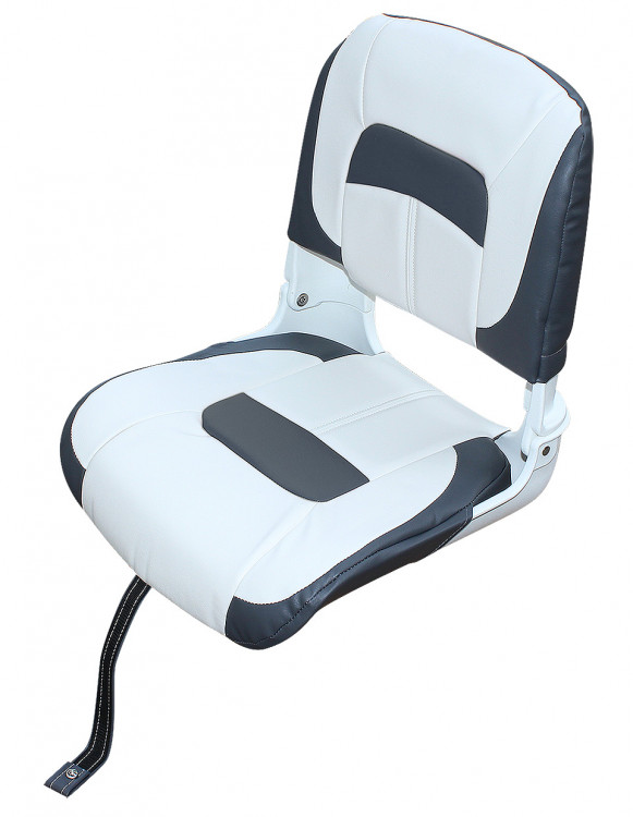 Сиденье Premium Hi-back All Weather, белое с серым и темно-серым, арт. 10252317,  