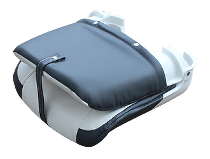 Сиденье Premium Hi-back All Weather, белое с серым и темно-серым, арт. 10252317,  