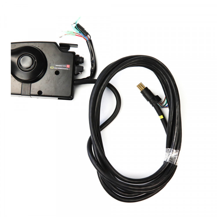 Пульт ДУ  для Mercury с кнопкой гидроподъема, фишка на 8 пинов, тянет газ, арт. SK881170A20-ts,          Skipper 