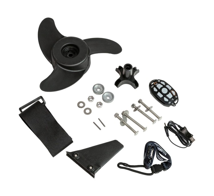 Троллинговый электромотор Haswing Cayman B 55 lbs/152 см/12v/GPS (электроякорь), белый, арт. HE-50736-152_W,          Haswing 