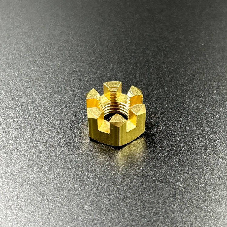 Гайка крепления гребного винта Yamaha 6-15, F6-20, арт. 90171-10M01-TW,          KACAWA 