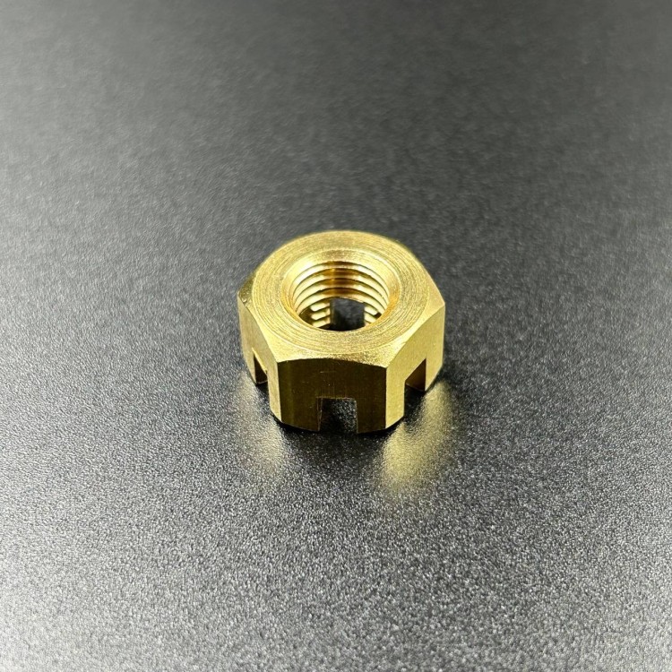 Гайка крепления гребного винта Yamaha 6-15, F6-20, арт. 90171-10M01-TW,          KACAWA 