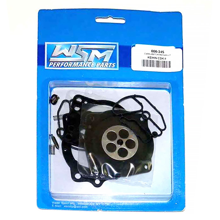 Ремкомплект карбюратора Keihin CDKII Kawasaki 006-345, арт. 006-345,          WSM 