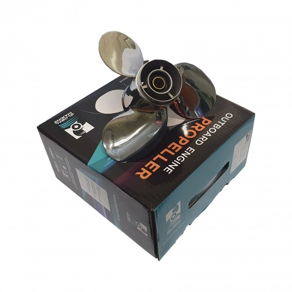 Винт гребной нержавеющий для Yamaha 9.9-15, 3x9 1/4"x10", GL Marine, арт. 63V-45952-00-STAL,          GL Marine  Винт гребной нержавеющий для Yamaha 9.9-15, 3x9 1/4"x10", GL Marine, арт. 63V-45952-00-STAL,          GL Marine