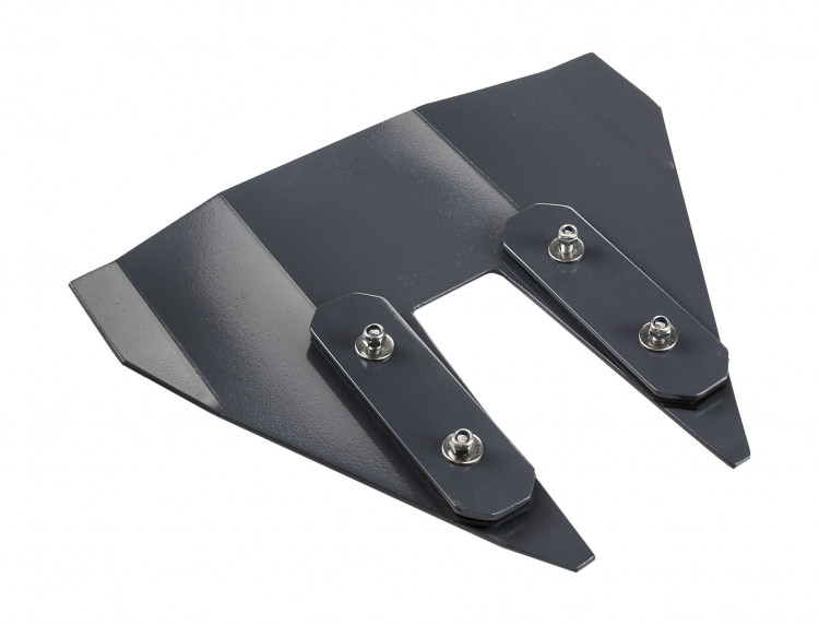 Гидрокрыло для подвесного лодочного мотора 4-9.8, съёмное, алюминиевое, серое, арт. tsm-krylo4-9,8/2grey,          Дорошкова 