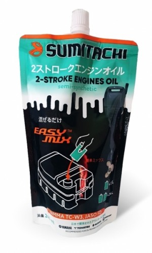 Масло моторное SUMITACHI 2-STROKE ENGINES OIL TC-W3, 0,24  литра 