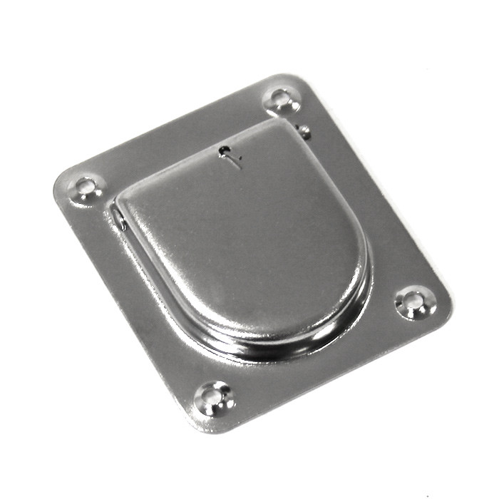 Ручка потайная SUNFINE 66х56мм, нержавеющая сталь, арт. SF31100-2,          SUNFINE MARINE 