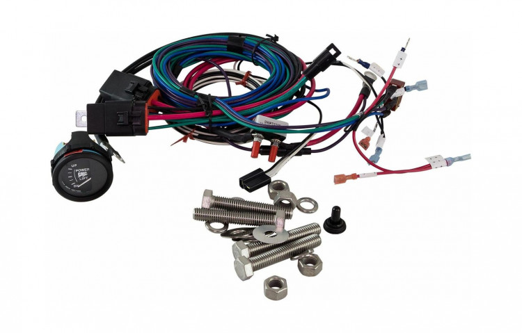 Подъёмник мотора гидравлический 50-400 л.с. вертикальный (Power-Lift) с указателем, усиленный, арт. 65501_PL65HD,          CMC 