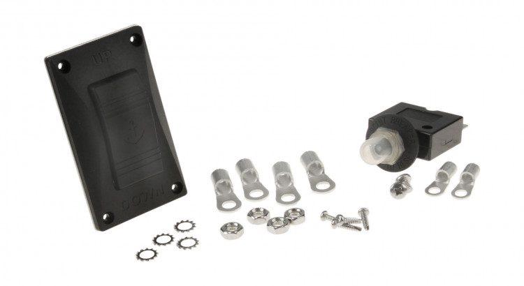 Лебедка якорная South Pacific VS600 вертикальная, 800Вт, 12 В,, арт. VS600,          South Pacific 