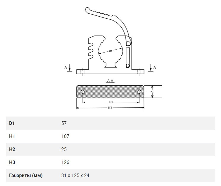 Крепеж универсальный 33-20-0179, арт. 33-20-0179,          Полиуретан 