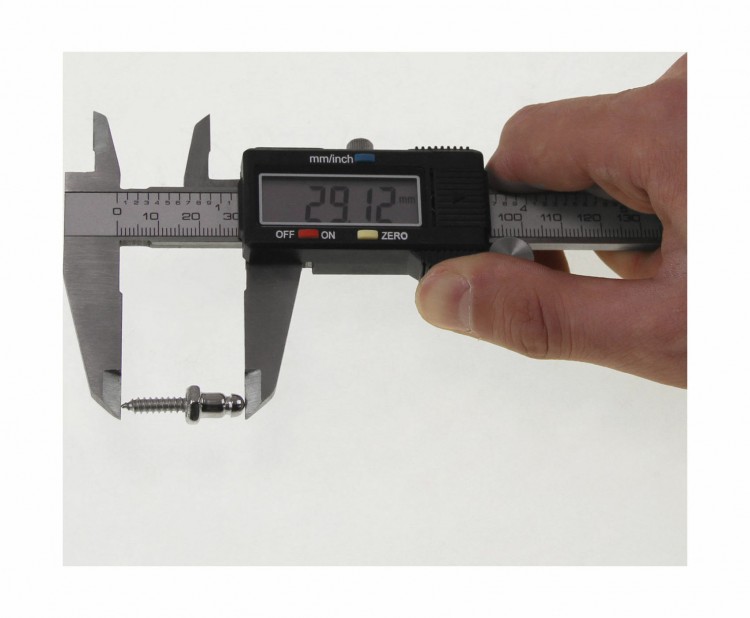 Ответная часть DOT для тентовой застежки на шурупе 15,88 мм, никелированная латунь, упаковка 100 шт., арт. 90X81636071Apack,          DOT 