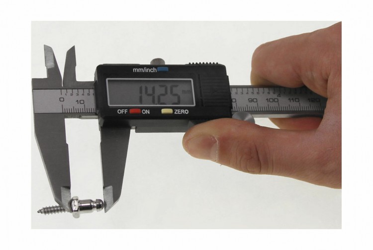 Ответная часть DOT для тентовой застежки на шурупе 15,88 мм, никелированная латунь, упаковка 100 шт., арт. 90X81636071Apack,          DOT 