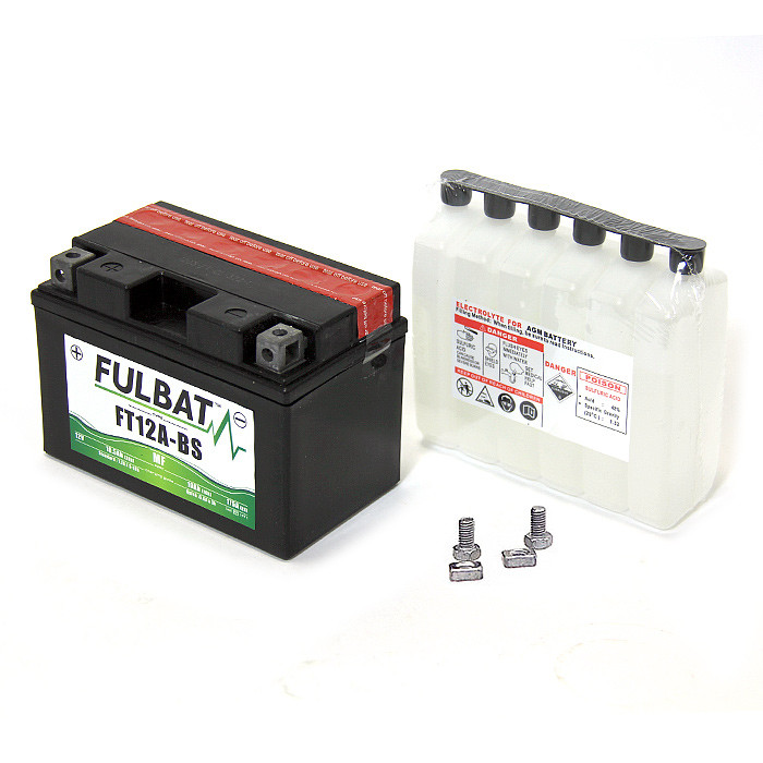 Аккумулятор FT12A-BS (YT12A-BS), арт. FT12A-BS,          FULBAT 