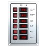 Панель выключателей с предохранителями, 6 клавиш, белая, арт. 10235917,          TMC 