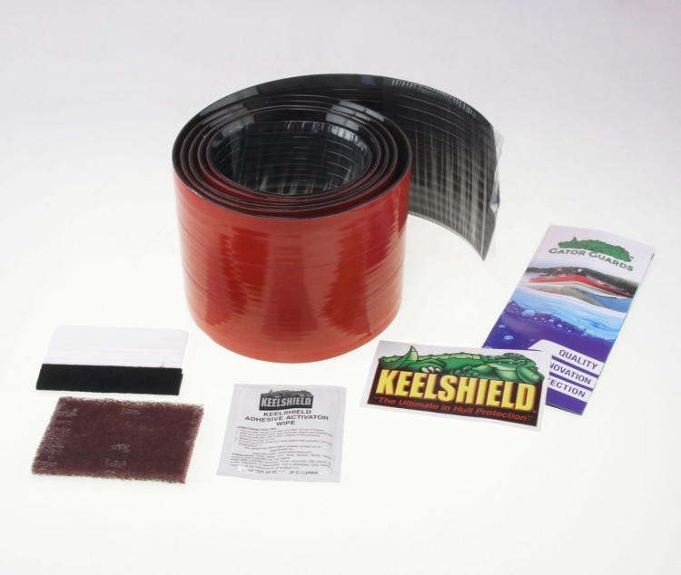Защита киля KeelShield, 2.44 м, черный цвет, арт. KS8BLK,          KeelShield 