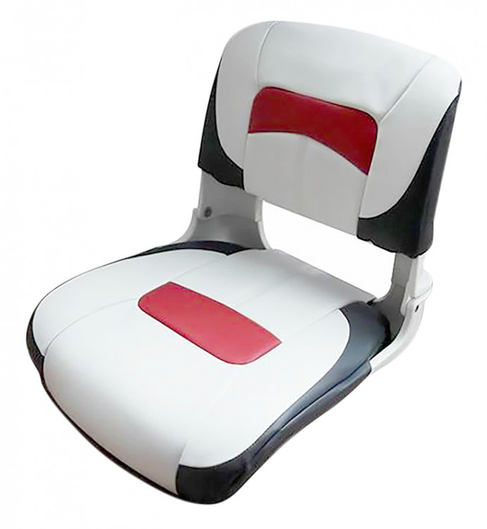 Сиденье Premium Low-back All Weather, бело-серо-красное, арт. 10252318,  
