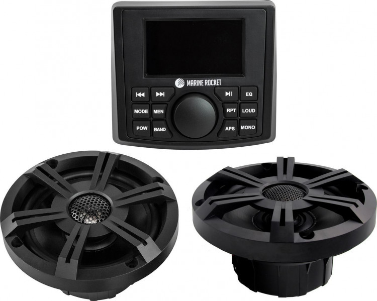 Морская аудиосистема Marine Rocket MRH-335 (комплект 2B), арт. MRH33565BMR2,          MARINE ROCKET 