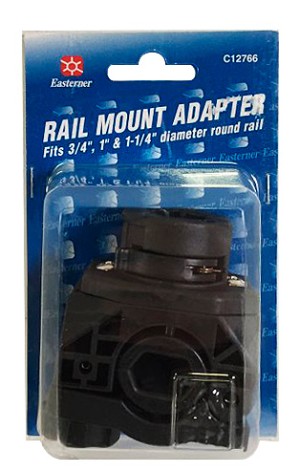 Быстроразъемный кронштейн-основание для держателя удилища, монтаж к релингу