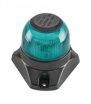 Огонь ходовой, свет зелёный, 10-30 В, SeaFlo