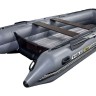 Надувная лодка ПВХ, SOLAR-380 К Caravan, серый, арт. SLR380k_car_grey,          Solar 