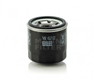 Фильтр масляный W67/2, Mann-filter    
