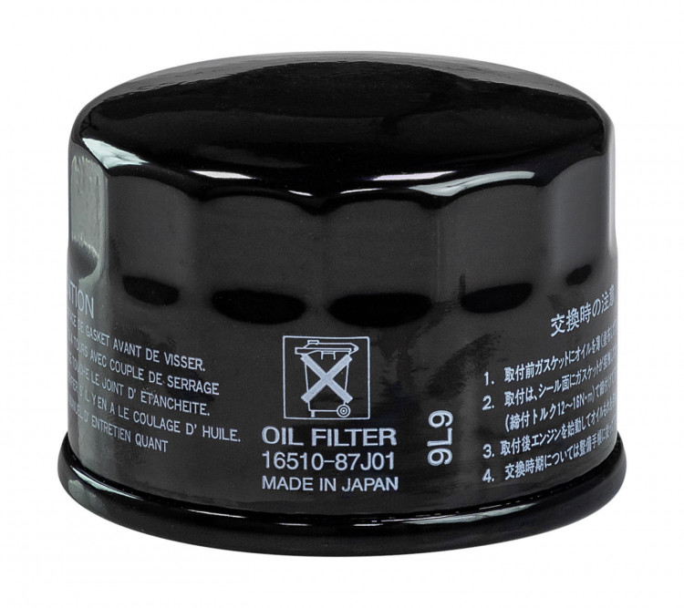 Фильтр масляный Suzuki DF25-70/DF25A-60A, упак. 24 шт. (16510-87j01), арт. 1651087801B24,          SUZUKI 