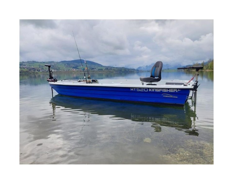 Троллинговый электромотор Haswing Cayman B 120 lbs/183 см/36v/GPS (электроякорь), черный, арт. HE-50738-183_BY,          Haswing 