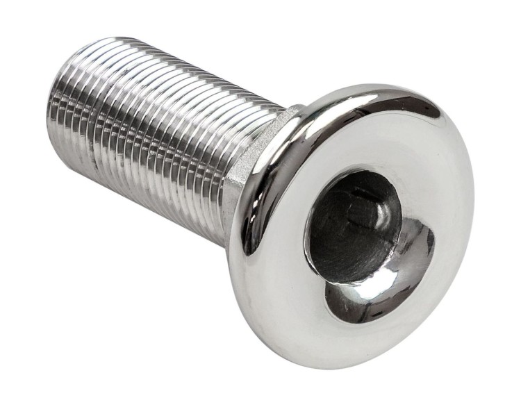 Шпигат нержавеющий, резьба 1/2", арт. BD98011/2_MR,          MARINE ROCKET 