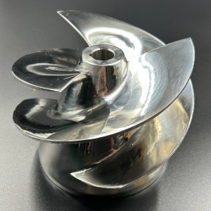 Импеллер водомета Yamaha 40/Suzuki DT40/Tohatsu 50 (1521; 1737) (Сталь-полированная) (YHS)