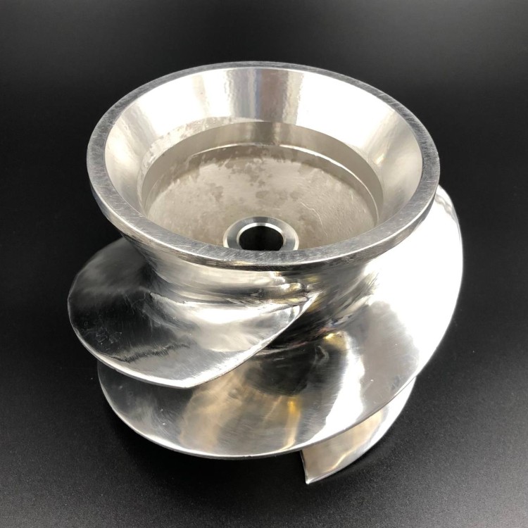 Импеллер водомета Yamaha 40/Suzuki DT40/Tohatsu 50 (1521; 1737) (Сталь-полированная) (YHS), арт. T40 POLISHED,          YHS 