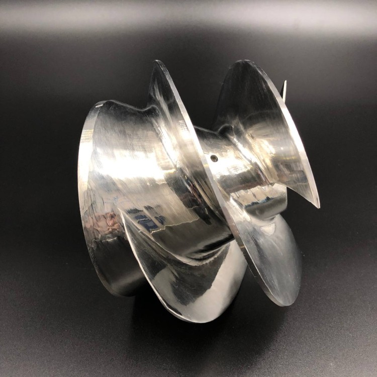 Импеллер водомета Yamaha 40/Suzuki DT40/Tohatsu 50 (1521; 1737) (Сталь-полированная) (YHS), арт. T40 POLISHED,          YHS 