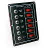 Панель выключателей с предохранителями, 6 клавиш, арт. 10006085,          TMC 