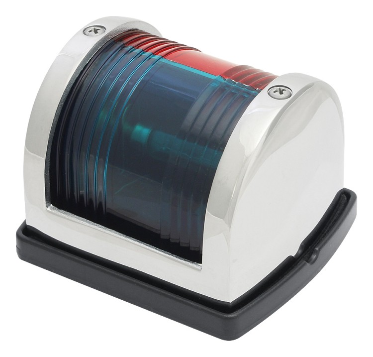 Совмещенные бортовые огни Utility 77, нерж. сталь, арт. 10014591,  