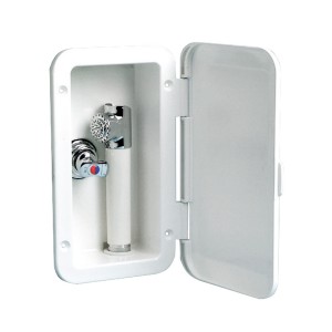 Бокс для душа в комплекте с лейкой и смесителем