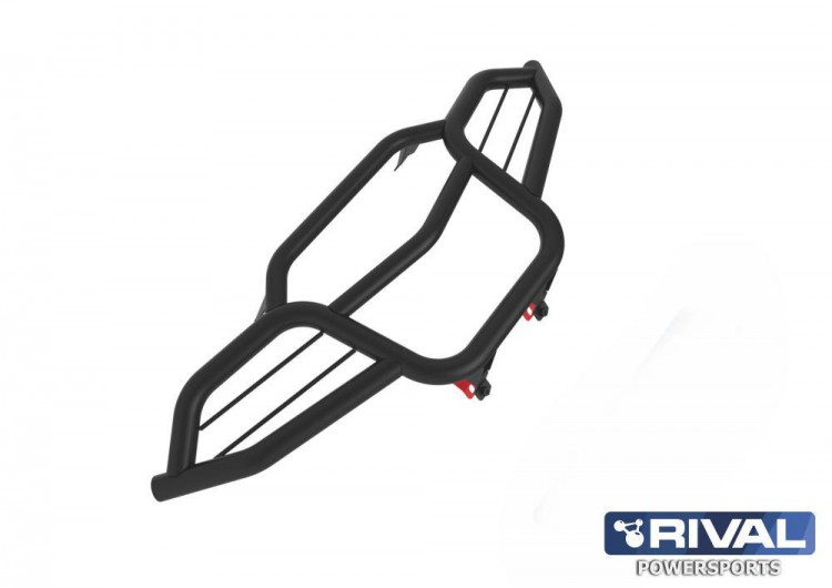 Yamaha Grizzly 700 Бампер передний (2011-2015) + крепления, арт. 444.7114.1-riv,          Rival 