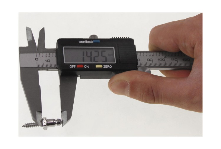 Ответная часть DOT для тентовой застежки на шурупе 15,88 мм, никелированная латунь, арт. 90X81636072A,          DOT 