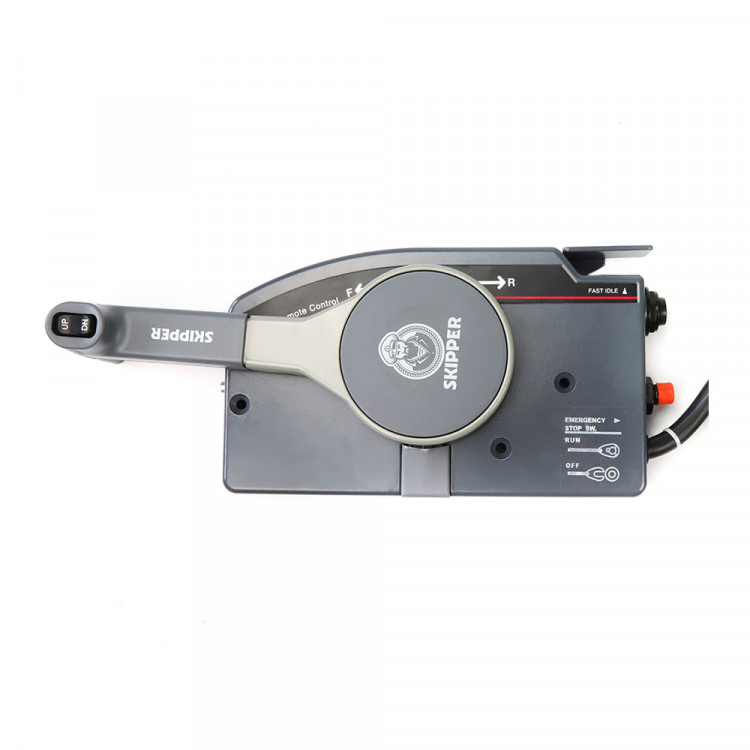 Пульт ДУ  для Yamaha 703, с кнопкой гидроподъема, фишка на 10 пинов, тянет газ, арт. SK703-48272-12-00-ts,          Skipper  Пульт ДУ  для Yamaha 703, с кнопкой гидроподъема, фишка на 10 пинов, тянет газ, арт. SK703-48272-12-00-ts,          Skipper