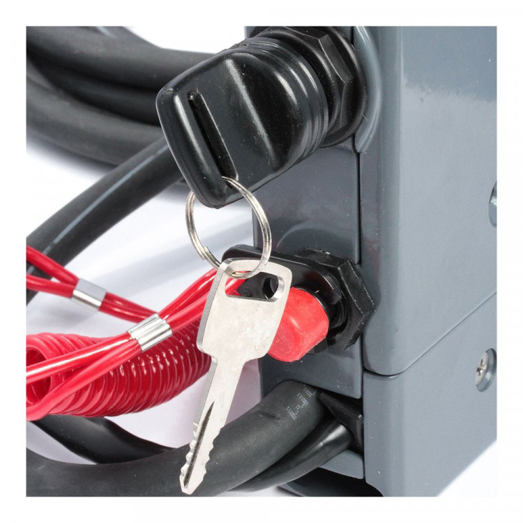 Пульт ДУ  для Yamaha 703, с кнопкой гидроподъема, фишка на 10 пинов, тянет газ, арт. SK703-48272-12-00-ts,          Skipper  Пульт ДУ  для Yamaha 703, с кнопкой гидроподъема, фишка на 10 пинов, тянет газ, арт. SK703-48272-12-00-ts,          Skipper