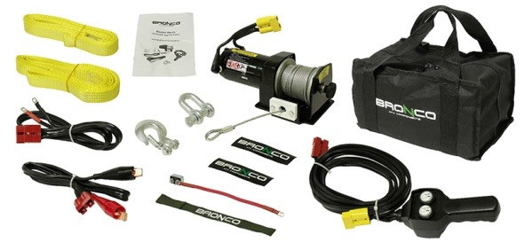 Лебедка для квадроцикла (портативная)  AC-12111, арт. AC-12111,          Bronco ATV​ 