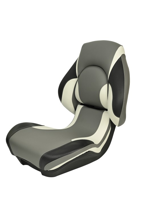 Судовое кресло для лодки  Sea-pro, светло-тёмное (аналог Attwood Centric X Tour) , арт. sea-bw-ld,          SEA-PRO 