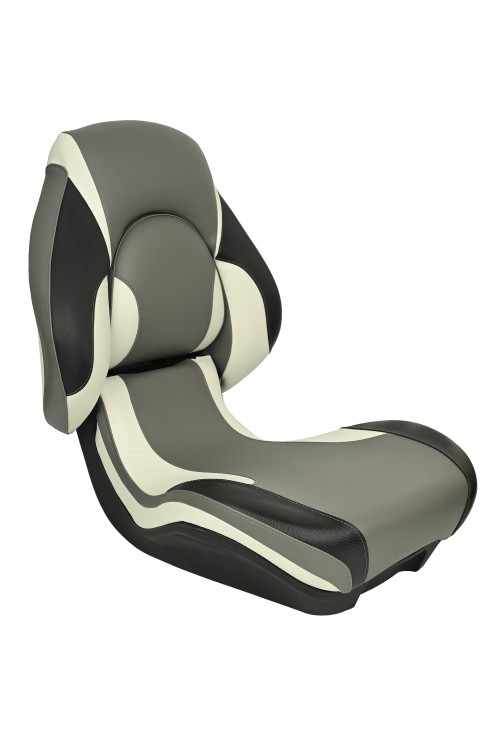 Судовое кресло для лодки  Sea-pro, светло-тёмное (аналог Attwood Centric X Tour) , арт. sea-bw-ld,          SEA-PRO 