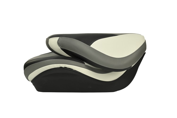 Судовое кресло для лодки  Sea-pro, светло-тёмное (аналог Attwood Centric X Tour) , арт. sea-bw-ld,          SEA-PRO 