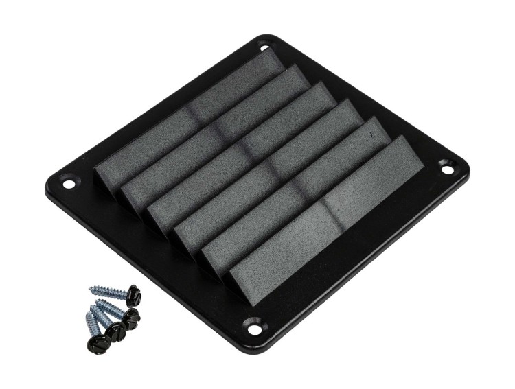 Решетка воздухозаборника 143х125х17 мм, черный, SeaFlo, арт. SFDV214012502,          SeaFlo 