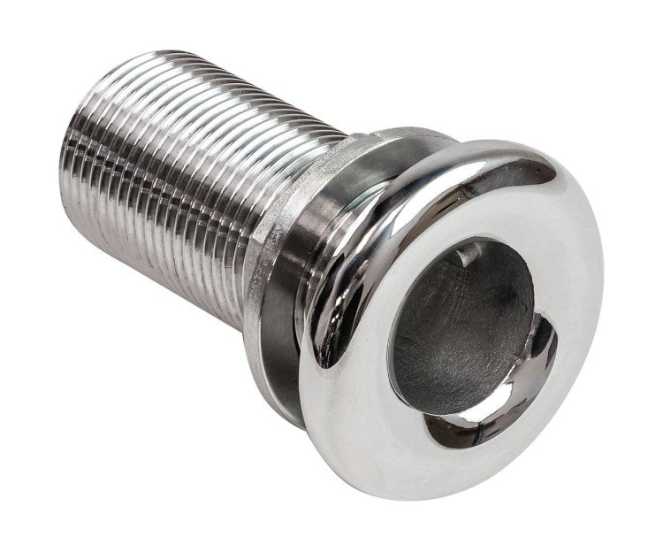 Шпигат нержавеющий, резьба 1", арт. BD98011_MR,          MARINE ROCKET 