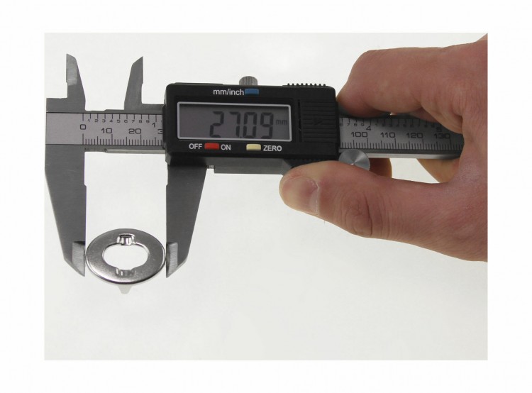 Люверс под поворотную застежку DOT, никелир. латунь, упаковка 100 шт., арт. 91BS784031Apack,          DOT  Люверс под поворотную застежку DOT, никелир. латунь, упаковка 100 шт., арт. 91BS784031Apack,          DOT