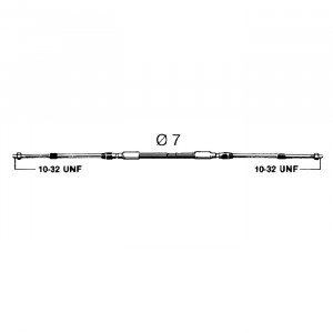 Трос управления C2  9"