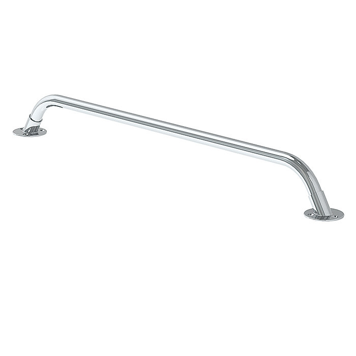 Поручень из нержавеющей стали, диаметр 25 мм, 800 мм, арт. 030208T,          Техномарин  Поручень из нержавеющей стали, диаметр 25 мм, 800 мм, арт. 030208T,          Техномарин